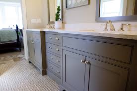 Gray Bathroom Vanities Cottage