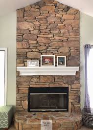 diy fireplace makeover ideas on a