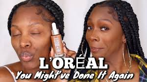l oreal tinted serum foundation for