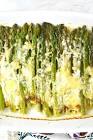 asparagus with gorgonzola