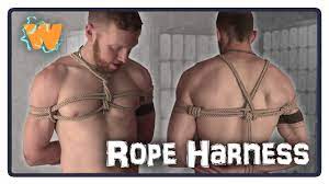 Bdsm rope harness