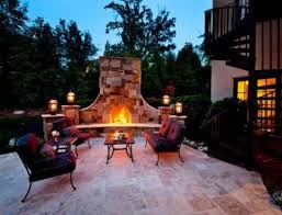 Five Fabulous Outdoor Fireplace Ideas