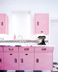 If you're planning to install new kitchen cabinet doors, as opposed to an entirely new cabinet set, the main structure of your cabinets will stay in place, so you'll still save on costs for demolition and construction. The Best Pink Kitchen Designs Home The Sunday Times