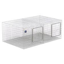48 x 30 x 18 2x modular wire rabbit cage