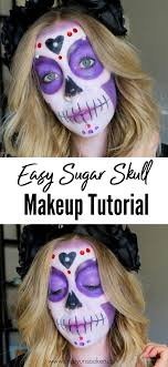 easy sugar skull makeup tutorial