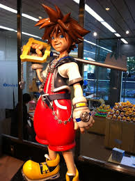 Square enix bring arts kingdom hearts iii riku action figure in stock not box. Artnia Tokyo S Square Enix Cafe Introvertjapan