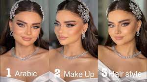 arabic make up hair style you
