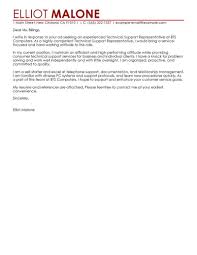 Best Technical Support Cover Letter Examples Livecareer