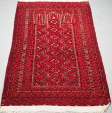 antique tekke turkmen prayer rug