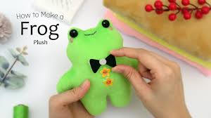 frog plush tutorial you