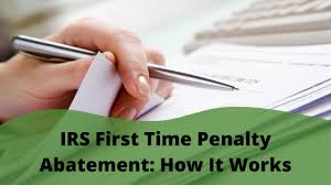 irs first time penalty abatement here