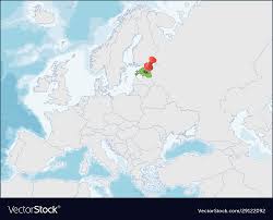 republic estonia location on europe map