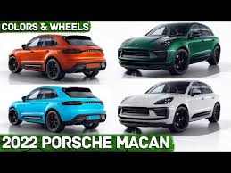 2022 porsche macan colors wheels