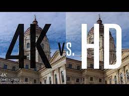 The term 4k derives from cinema terminology and denotes a resolution of. 4k Vs Hd Side By Side Comparisons Youtube