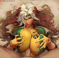 rogue - xmen by Cutesexyrobutts - Hentai Foundry