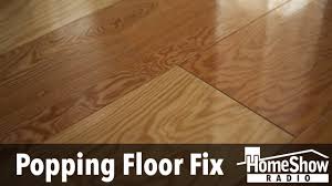 what would cause laminate flooring to