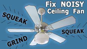 So much so that when it's really bad an intermittent noise or scraping noise may be caused by the fan's blade brackets dragging on the. Fix A Noisy Ceiling Fan Oil Bearings Easy Step By Step How To Install Squeaking Grinding Wire Light Youtube
