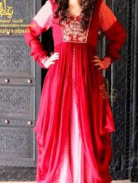 Can i wear red dress to a wedding? Jannat Nazir Summer Collection 2013 Dresses Fashion