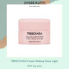 treechada cream makeup snow light
