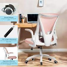 Fenbao Ergonomic Pink Mesh Chair