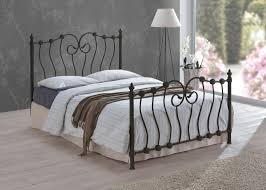 inova metal bed frame black victorian