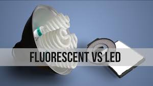 led vs fluorescent lighting for