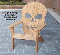 adirondack skull chair plan all yard