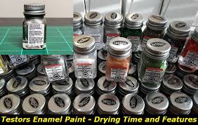 Testors Enamel Paint Drying Time And
