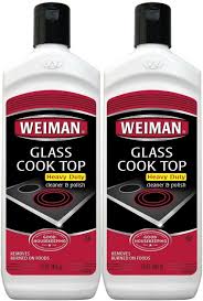 weiman glass cooktop heavy duty cleaner