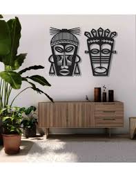 Vinoxo Tribal Face Mask Wall Hanging