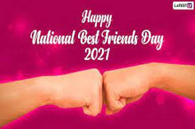 All about 'national best friend day' on the 9th of june. Ol78sh6fzoinim
