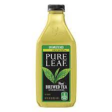 pure leaf green tea unsweetened 64 oz