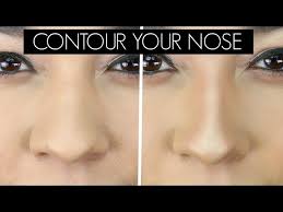 make your nose look smaller