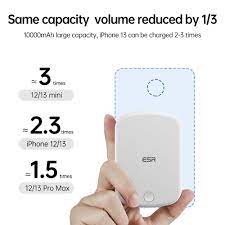 ESR sạc dự phòng không dây từ tính 18W 10000mAh với Magsafe Apple iPhone 13  / iPhone 12 Samsung Vivo Oppo - Samsung