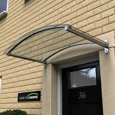 Glass Canopy For Front Door Roofing