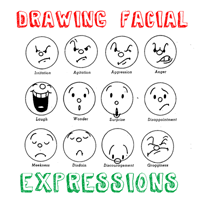 How To Draw Facial Expressions With Drawing Lessons