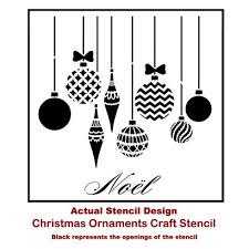 Decorate A Mirror With Christmas Stencils