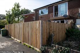 Built 6ft Fence Around His Garden