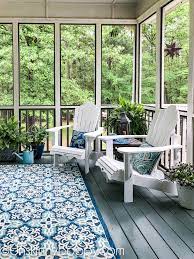 screened in back porch decorating ideas