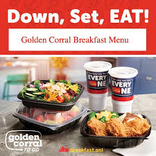 golden corral menu breakfast 2024 with
