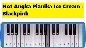Blackpink ice cream easy lyrics. Not Angka Pianika Ice Cream Blackpink Calonpintar Com