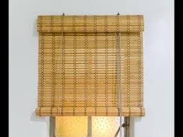 How To Restring Roll Up Bamboo Blinds