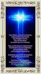 the lords prayer cross heaven