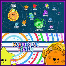 Magic Solar System Learning Chart
