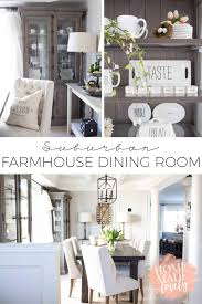 suburban farmhouse dining room reveal