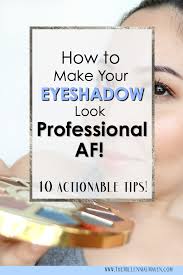 10 ways to make your eyeshadow skills