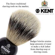 kent blk4 shaving brush handcrafted
