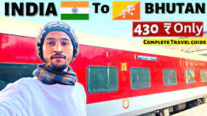 delhi to bhutan by train