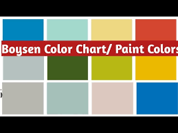 Boysen Paint Colors 2021 Boysen Color