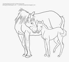 Bekijk hier dan onze hele verzameling kleurplaten paarden, print ze snel uit en geef. Horse And Foal Drawing At Getdrawings Kleurplaat Paard En Veulen Hd Png Download Transparent Png Image Pngitem